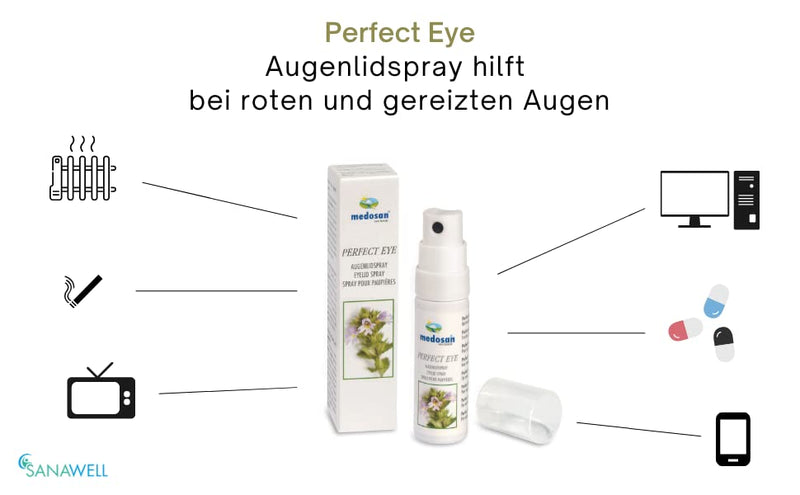 Perfect Eye | Eyelid spray | with Euphrasia | Eyebright | for dry eyes | suitable for contact lenses - NewNest Australia