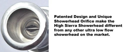 High Sierra's All Metal 1.5 GPM High Efficiency Low Flow Showerhead. Available in: CHROME, Brushed Nickel, Oil Rubbed Bronze or Polished Brass - NewNest Australia