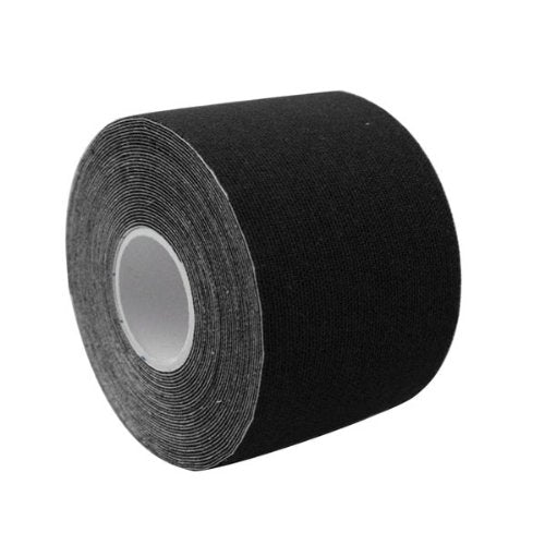 Kintex Kinesiology Tape Classic 5cm x5m, physio tape, therapy tape, elastic, waterproof, skin-friendly black - NewNest Australia