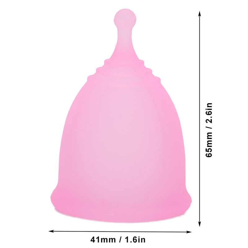 Period Cup, Menstrual Cup, Reusable Silicone Cup With Storage Bag, Foldable Silicone Menstrual Cup, Cup Set For Women'S Hygiene, Leak-Proof Menstrual Cup (Eu) - NewNest Australia