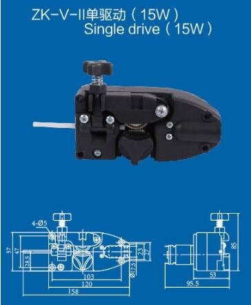 JINSLU 24V DC Light Duty MIG Wire Feeder Assembly Wire Feeder Motor Single Drive For Mig Welder Welding Torch - NewNest Australia