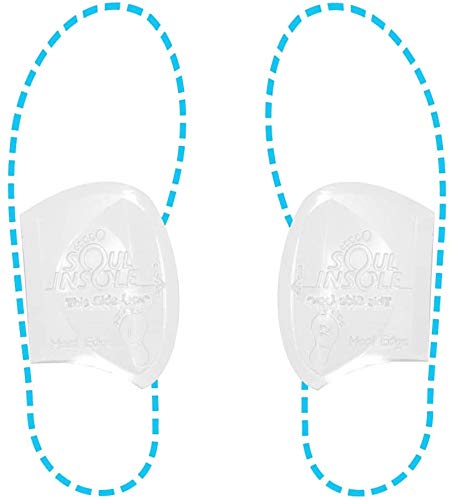 Soul Insole Shoe Bubble Orthotic Insole – Memory Gel Insoles for Plantar Fasciitis, Pronation, Heel Pain – Highly Durable Soft Memory Gel (Transparent (Thicker Support), Women: 6-9 | Men: 6.5-10) Transparent (Thicker Support) - NewNest Australia