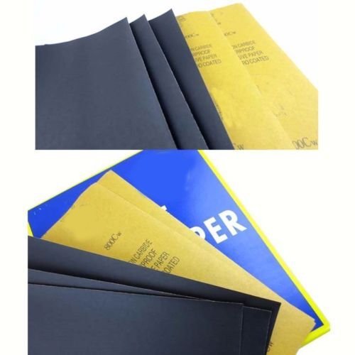 Preamer 120 Grit to 1000 Grit Wet Dry Sandpaper Sheets Assortment, 9-Inch x 11-Inch, Pack of 10 - NewNest Australia
