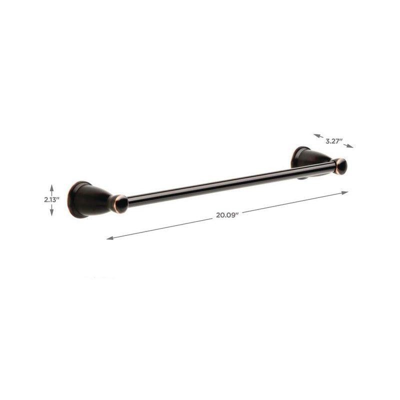 Franklin Brass KIN18-OB1 Kinla 18" Towel Bar, 1 per pkg in Oil Rubbed Bronze 18 inch Towel Bar - NewNest Australia