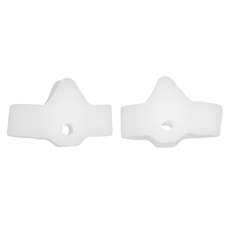 Silicone Toe Separator Made Of Soft Gel For Hallux Valgus Therapy, Prevention Of Pain And Relaxation Of The Feet, Two Toes, Bunion Correction For Bunion And Overlap Toe (White) - NewNest Australia