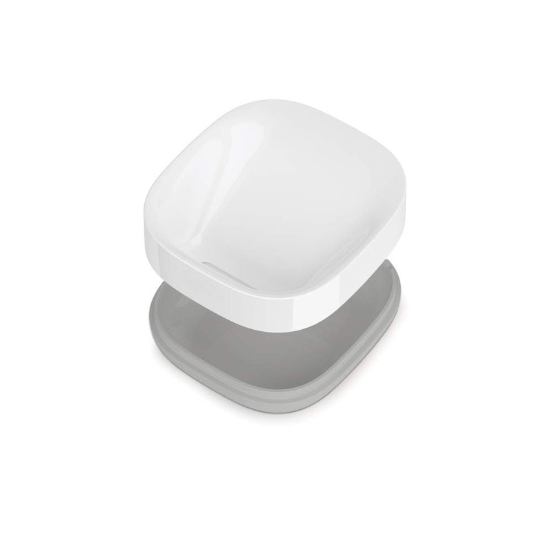 Joseph Joseph 70511 Slim Compact Soap Dish with Drain, Gray, 7.1 x 3.6 x 8.4 cm - NewNest Australia