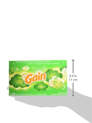 Gain Original Dryer Sheets, 120 Count - NewNest Australia