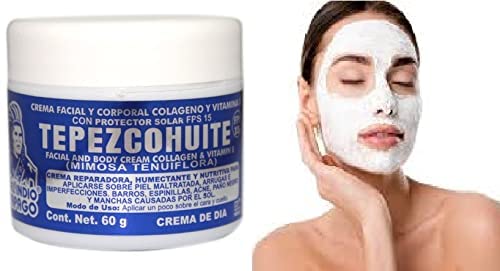 DEL INDIO PAPAGO Facial Day Cream With Tepezcohuite 60gr small - Hydrates the Skin - NewNest Australia