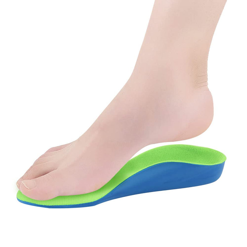 Orthotic Insoles Children'S Arch Support Inserts Shock Absorption For Walking Running Hiking Flat Feet High Arch Pain Plantar Fasciitis Heel Pain Relief 24 Cm Eu37-38 - NewNest Australia