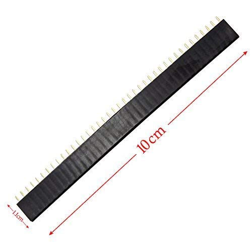 OCR 20PCS 2.54mm Breakaway PCB Board 40Pin Male and Female Header Connector for Arduino Shield Male and Female Header --20PCS - NewNest Australia