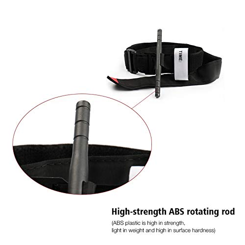 Exeton - Tourniquet for Combat Medical, Emergency, Military Tourniquet for First Aid, Bleeding Control, Hemorrhage Control, School Training, Severe Emergencies or Occluding Blood Flow (Black - 2 PCS) Black - 2 PCS - NewNest Australia