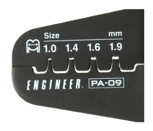 Engineers Precision Crimping Pliers PA-09 Best Made Precision Crimping Tool for AWG32-AWG20 Wires across 80 Different Pins & D-Sub Connectors Contacts, Oil-Resistant Grip (PA-09) - NewNest Australia