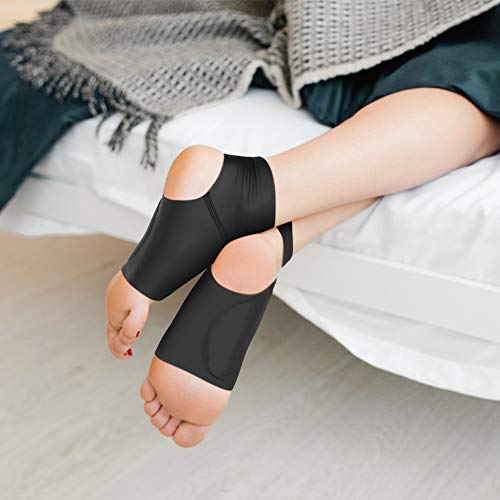 Ankle Brace with Arch Support, Arch Support Compression Ankle Arch Brace with Gel Pads for Plantar Fasciitis, Heel Spurs, Foot Pain, Flat Arches, Pain Relief (1 Pair) - NewNest Australia