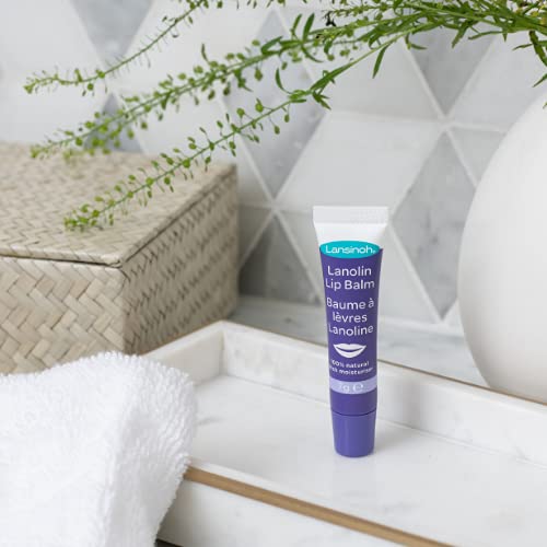 Lansinoh Lanolin Lip Balm - Soothes and Protects Dry & Cracked Lips - Actively Moisturises 7g - NewNest Australia