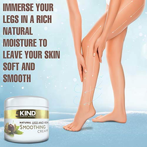 Professional Varicose Veins Cream (200ml) - Varicose Veins Treatment for Legs - Horse Chestnut Cream for Varicose Veins - Over 7 Natural Active Ingredients - Spider Vein Cream - by 5Kind - NewNest Australia