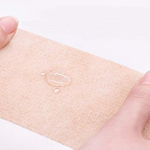 Self-Adhesive Cohesive Bandage 12 Self-Adhesive Bandage 5 Cm X 4.5 M Cohesive Tape Bandage Bandage Bandage Wrap Medical Adhesive Bandage For Pets First Aid Sports And Tattoo Grip Accessories (Black) - NewNest Australia