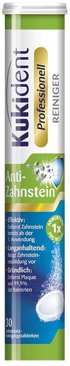 Kukident Professional Anti-Tartar - 6x30 denture cleaning tablets for third parties - NewNest Australia