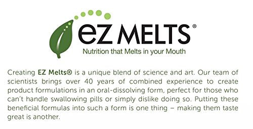 EZ Melts Zinc for Immune Support, 30 mg, Sublingual Vitamins, Vegan, Zero Sugar, Natural Blueberry Flavor, 60 Fast Dissolve Tablets - NewNest Australia
