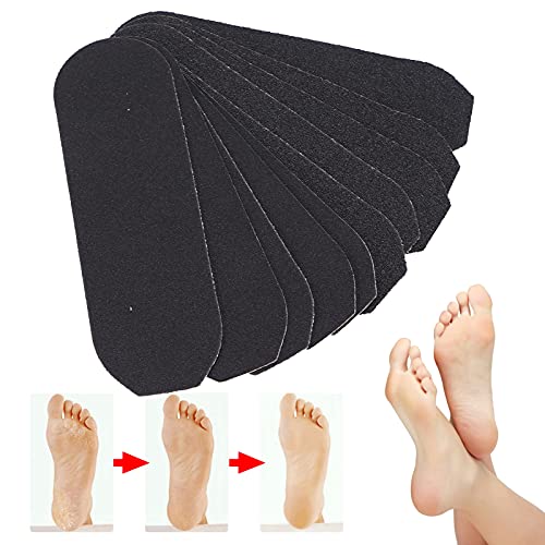 Foot File Refills, 10 Pieces Sandpaper Replacement Foot File Foot Rasp Pedicure Sandpaper Replacement Pads Easy Feet Scrubber For Double Sided Foot Rasp File - NewNest Australia