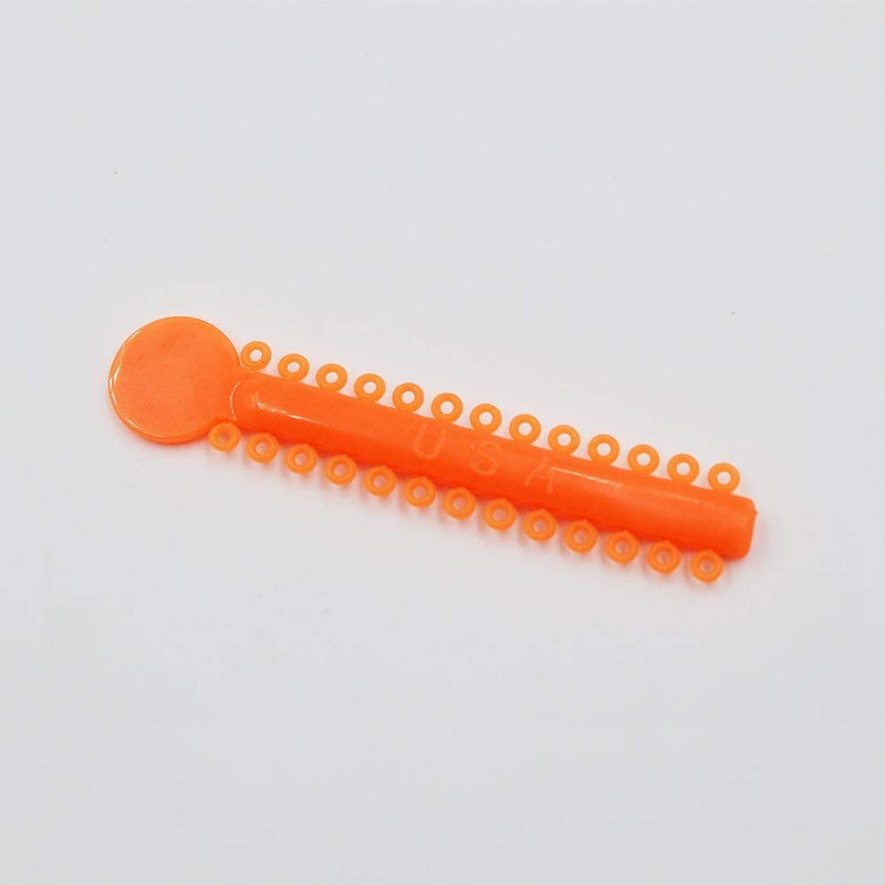 NSKR HPS 1040pcs of Orthodontic Elastomeric Ligature Ties, Orthodontic O-rings Braces Rubber Bands Multi-color - NewNest Australia