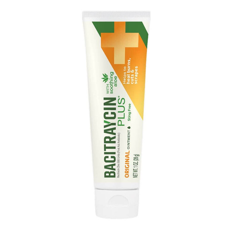 Bacitraycin Plus First Aid Antibiotic, Original, with Moisturizing Aloe, 1 oz. 1 Ounce (Pack of 1) - NewNest Australia