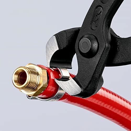 Knipex Tools 10 98 i220 8.75" Ear Clamp Pliers, Front Jaw Only - NewNest Australia