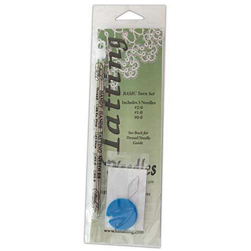 Handy Hands Pack of 3 (Y9) Yarn Tatting Needles, Gray 1-Pack - NewNest Australia