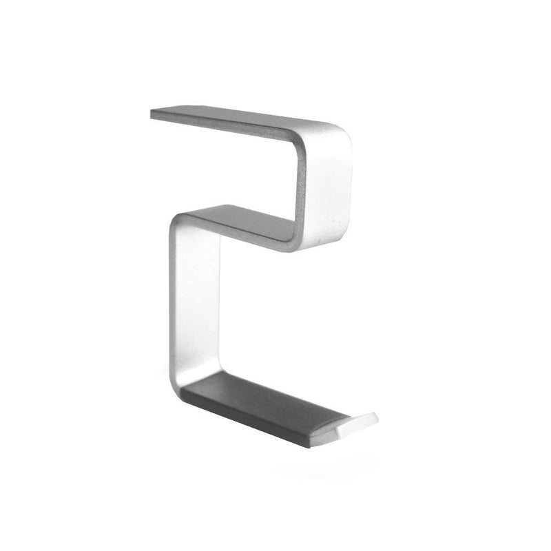 NewNest Australia - Office Computer Desk Aluminum Hook Clamp-On Desk Headphone Holder/Backpack Hook/Provides A Convenient Place to Hang Headset Or Bag (for 3CM Board) 