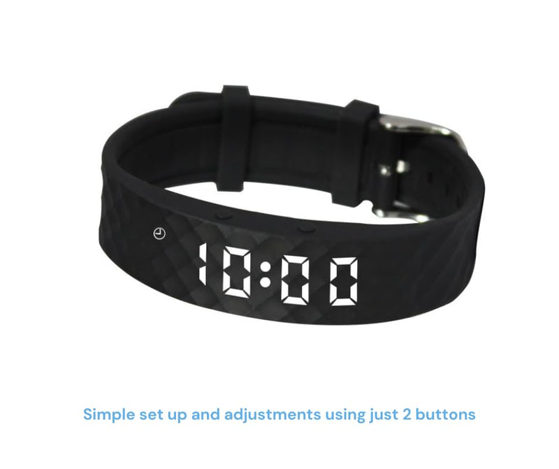 Pivotell Vibratime vibration alarm clock - with up to 10 daily alarms - NewNest Australia
