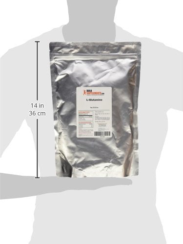 BulkSupplements.com L Glutamine Powder - BCAAs Amino Acids - Amino Pre Workout - BCAA Powder - BCAA Glutamine - BCAA Pre Workout - Recovery Supplements Post Workout (1 Kilogram - 2.2 lbs) - NewNest Australia