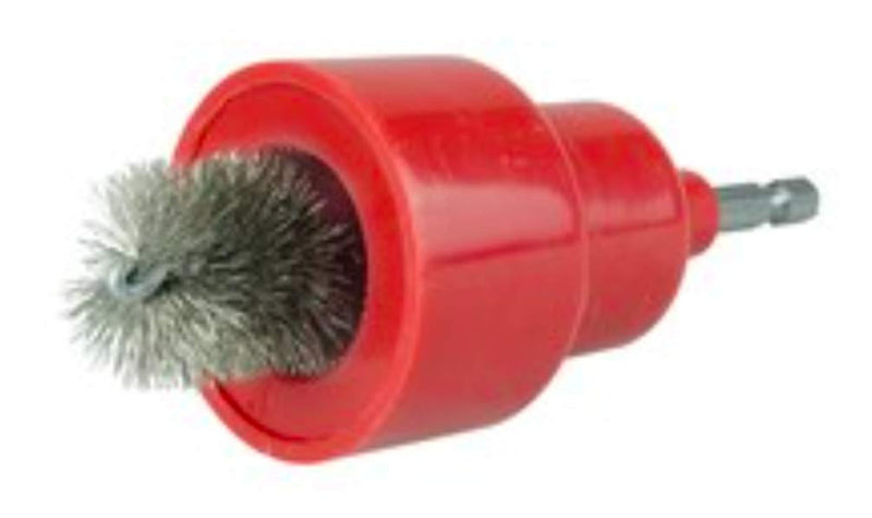 Weiler 36305 Spiral Wire Brush Tool, Stainlesss Steel, 1", 1-1/8 inches, Made in The USA 1" - NewNest Australia
