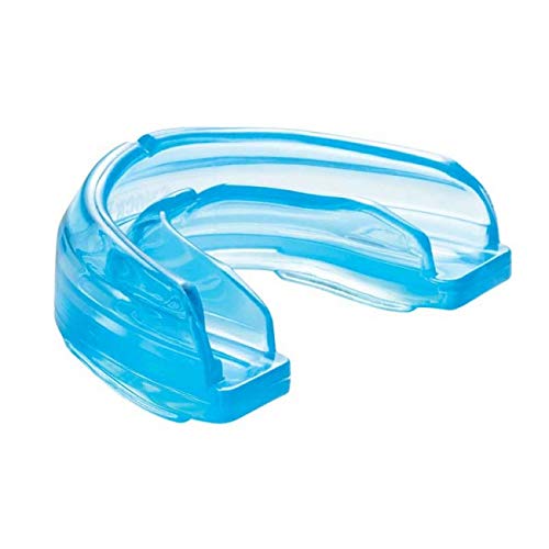 Shock Doctor mouth guard, orthodontic gum protection for braces wearers, for youth (-11), boxing, MMA, rugby, Muay Thai, hockey, basketball children -11 blue single - NewNest Australia