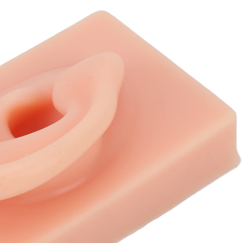 Silicone Ear Model, Soft, Flexible Right Model, Artificial Ear, Silicone Body Parts, Realistic Silicone Ear Shape For Piercing Exercises, Jewelry Display, Acupuncture (1#) - NewNest Australia