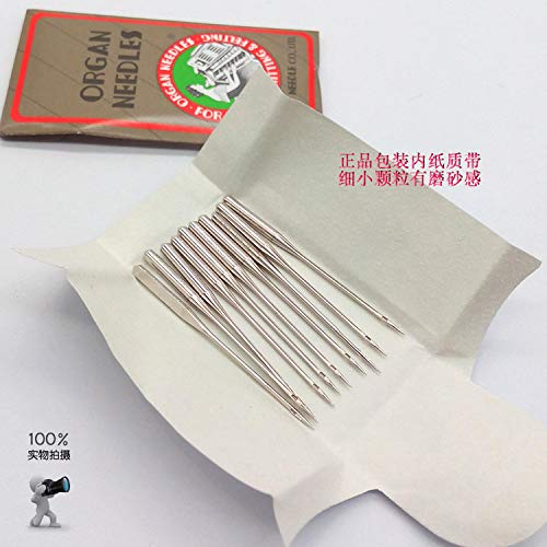 10PCS /Pack/Size Organ Flat Shank 15X1 HAX1 130/705H Size 8,11,12,14,16,18,21,22 for Choose Home Sewing Machine Needles for Brother Singer (8) - NewNest Australia