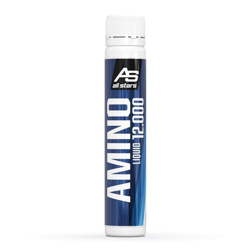 All Stars Amino Liquid 18 X 25 Ml Black Currant I Amino Acids Liquid & High Dosage I Drink With Bcaa + Glutamine + L-Arginine I Syrup For Mixing With Water I Liquid Supplement, Sugar-Free - NewNest Australia
