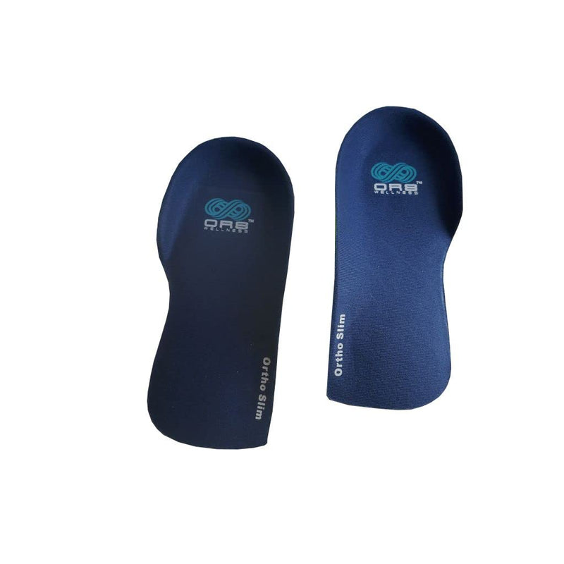 OR8 3/4 Length Slim Fit Insoles Arch Support Shoe Boot Inserts Orthotic Foot Supports Insole Flat Feet Insert and Low Arches High-Density Women Men (L 9-10.5) L 9-10.5 - NewNest Australia