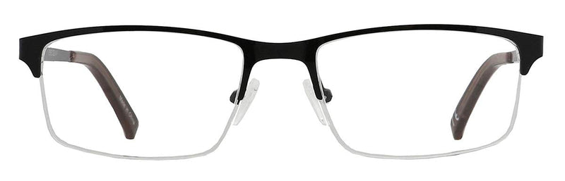 Amcedar 5-Pack Reading Glasses Men Metal Half-Frame Spring Hinges Rectangle Style Stainless Steel Material Includes Computer Readers +1.00 5 Pairs Mix 1.0 x - NewNest Australia