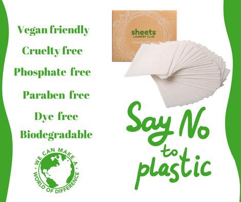As Seen On Shark Tank, 50 Laundry Detergent Sheets, 40 Fabric Softener Dryer Sheets Plastic Free Compostable Dryer Sheet (Free & Clear Laundry and Dryer Sheets) Earth Friendly, A Breeze To Use Free & Clear Laundry and Dryer Sheets - NewNest Australia