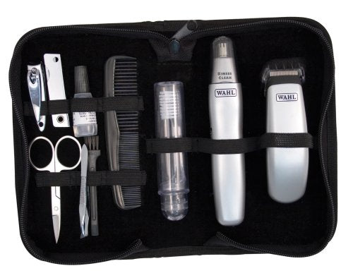 Wahl Grooming Gear Ultimate Travel Kit, Beard Trimmer for Men, Travel Set, Hair Trimmers for Men, Nose Hair Trimmer, Stubble Trimmers, Male Grooming, Travel Set - NewNest Australia