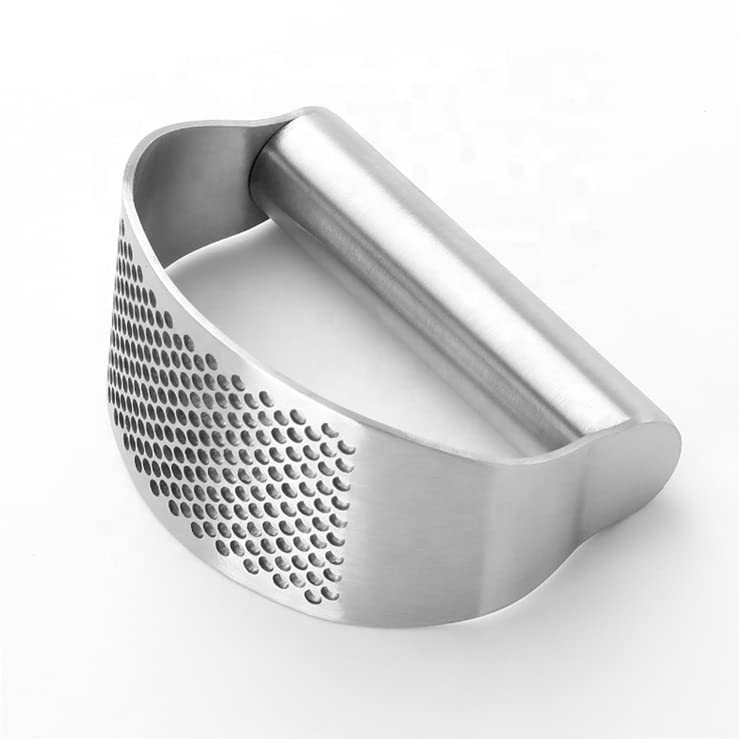 Zenturie Garlic Press Rocker Stainless Steal Garlic Crusher Mincer - NewNest Australia