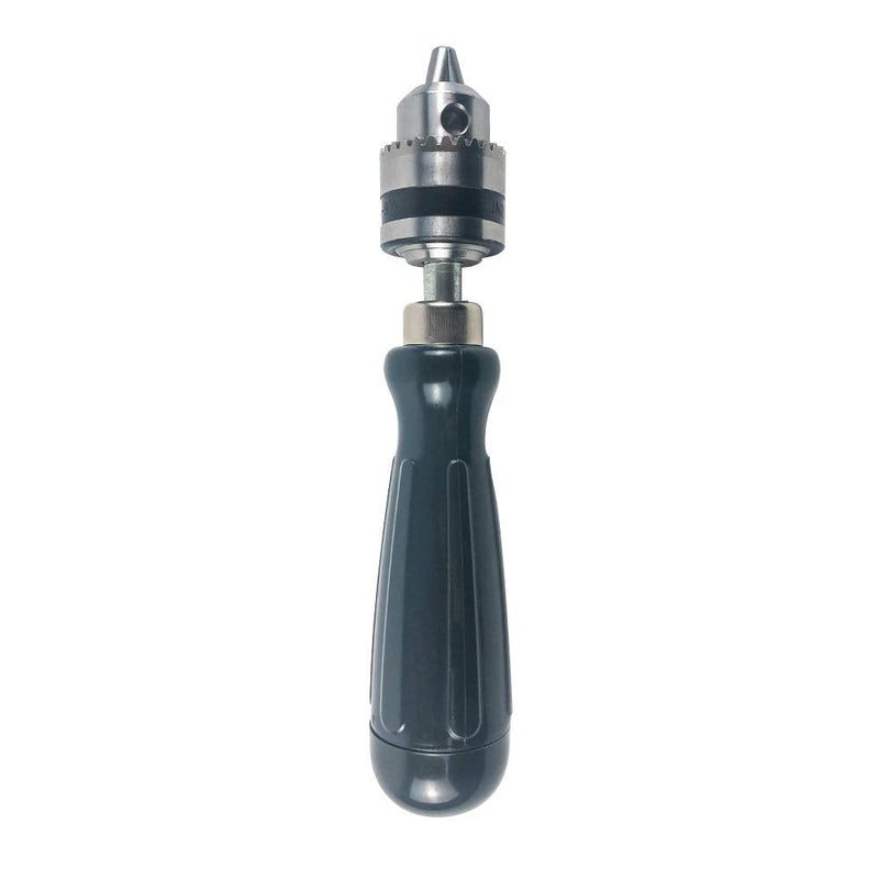 QWORK Pin Vise Hand Drill Bits, Micro Mini Twist Drill Bits Set, Ideal for Woodworking Precision DIY Model Jewelry Walnut Amber Beads Plastic with Chuck Key & Twist Drill Bits 0.6-6mm - NewNest Australia