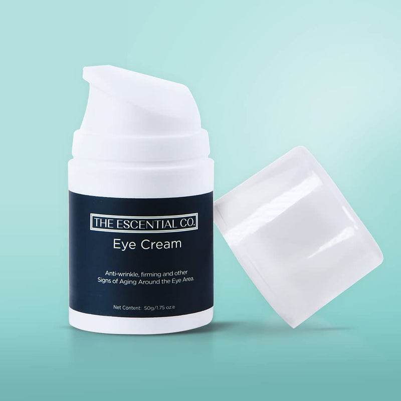 The Escential Co. - Eye Cream - Anti Wrinkle and Anti Aging Cream, Eye Cream for Dark Circles and Dry Skin Around the Eyes, 50g - NewNest Australia