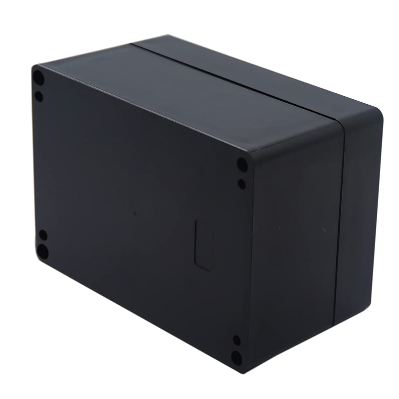 Otdorpatio Project Box IP65 Waterproof Junction Box ABS Plastic Black Electrical Boxes DIY Electronic Project Case Power Enclosure 6.3x4.33x3.54 inch (160x110x90 mm) 6.3"x4.33"x3.54" - NewNest Australia