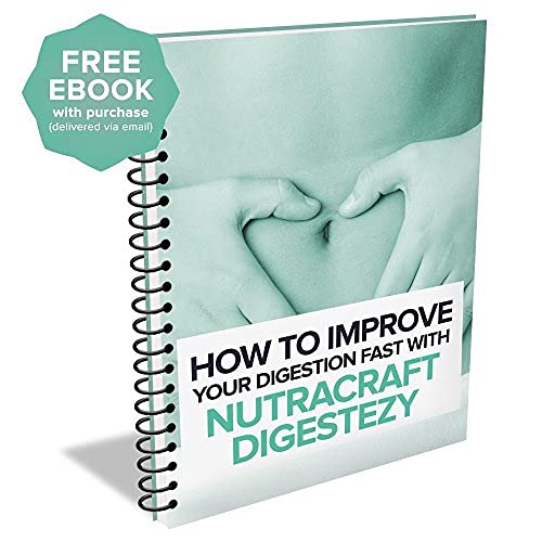 DigestEzy #1 Digestive Enzyme Supplement | Money Back Guarantee | Best Multi-Enzyme Formula to Optimize Digestion | Increase Energy & Support Digestive Health | 60 Capsules - NewNest Australia