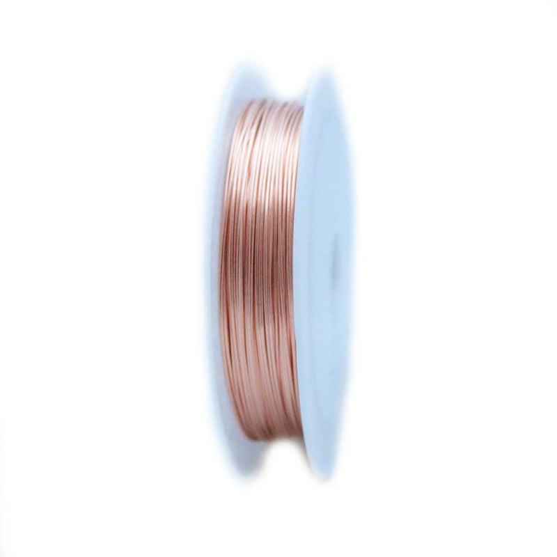 21 Gauge 99.9% Pure Copper Wire Dead Soft Half Round - 25 Feet by CRAFT WIRE 21 Gauge Copper 999 Pure 1 - NewNest Australia