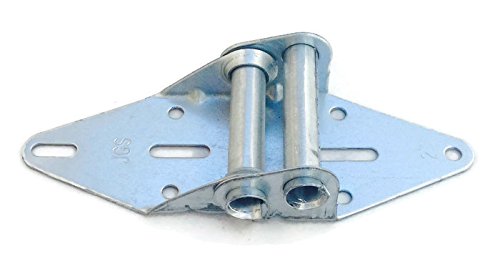 Garage Door Hinge #2 - Heavy Duty - 14 Gauge Steel with Galvanized Finish - Residential/Light Commercial Garage Door Replacement (Small) Small - NewNest Australia