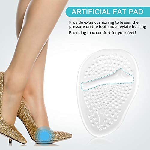 Ball of Foot Cushion,Doact Gel Insoles for women and Men Metatarsal Pad for Forefoot Party Feet Morton Foot Support Pain Relief Self-Sticking Wear in a SandalHigh Heel Boot Shoes 2 Pair - NewNest Australia