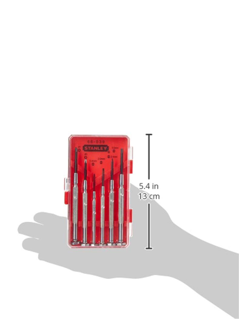 STANLEY Screwdriver Set, Jewellers Precision, 6-Piece (66-039) - NewNest Australia