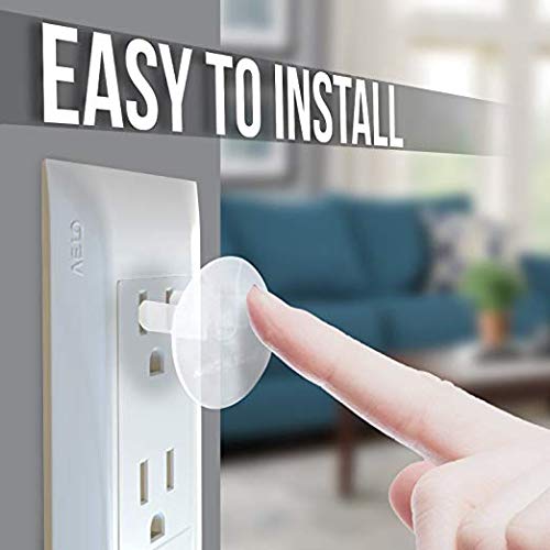 PHIPHI'S Cabinet locks child safety and outlet wall plug surge protector 10 Packs each for both baby proofing and electrical child safety that has invisible design and is easy to install with no tool - NewNest Australia