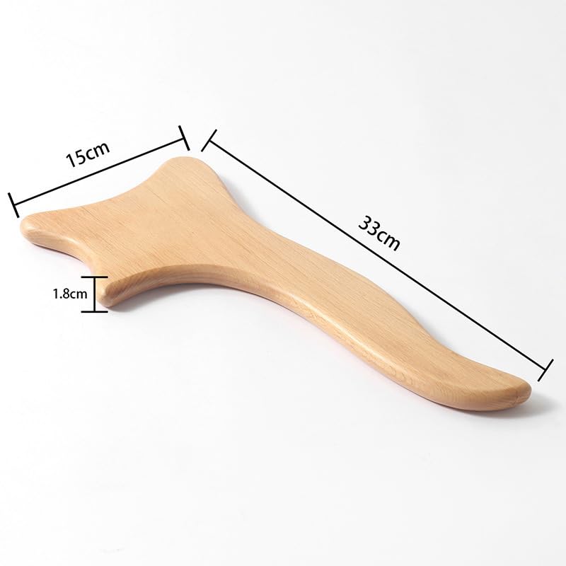Massage Paddle For Maderotherapy And Lymphatic Drainage, Gua Sha Lymphatic Drainage Massager Made Of Wood, Lymphatic Drainage Device, Massage Wood, Made Of Oiled Beech Wood - NewNest Australia